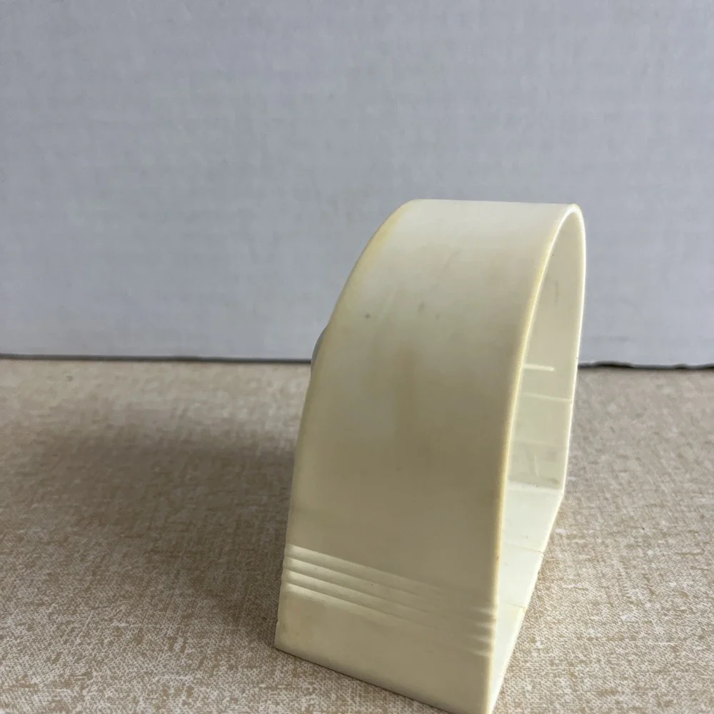 Unbranded Vintage Mechanical Kitchen Timer 60 Minute Ivory Wind Up Analog